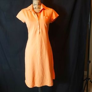 Talbots Peach Shirt Dress